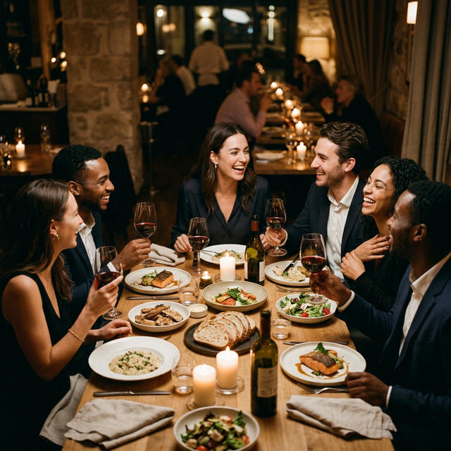 Curated dinner experience